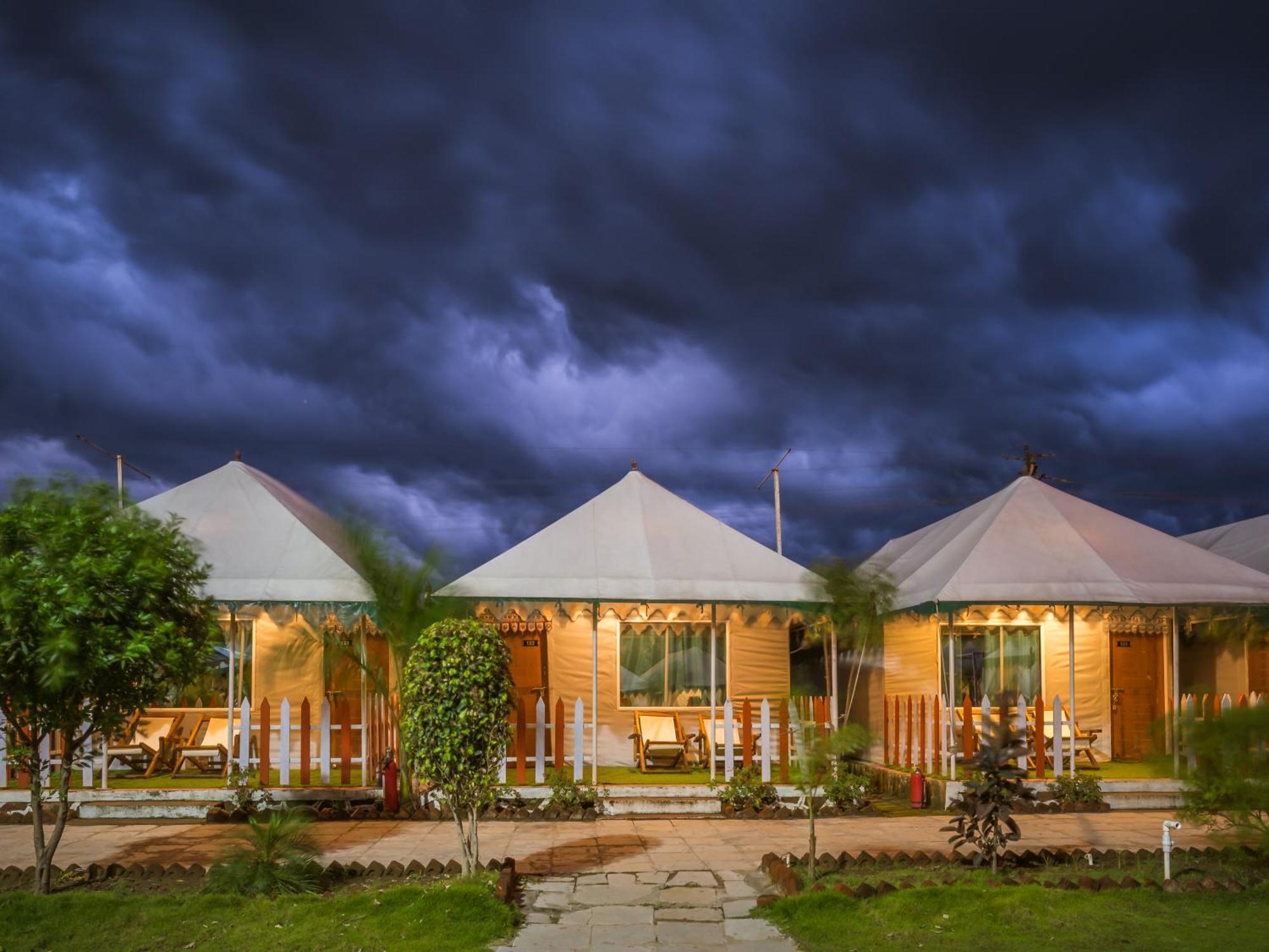 The Royal Heritage Tent Resort- Statue Of Unity Kevadia Dış mekan fotoğraf