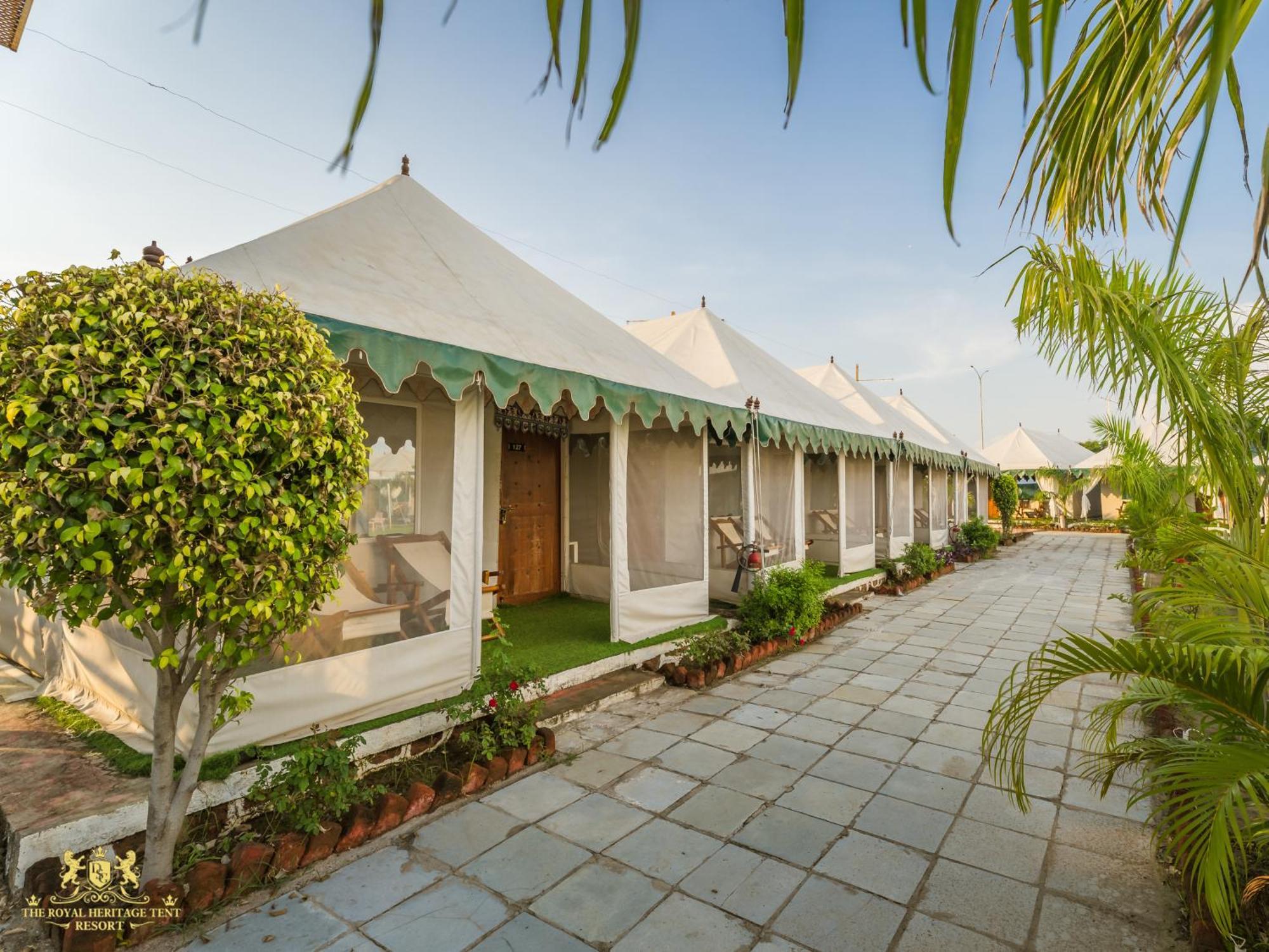 The Royal Heritage Tent Resort- Statue Of Unity Kevadia Dış mekan fotoğraf