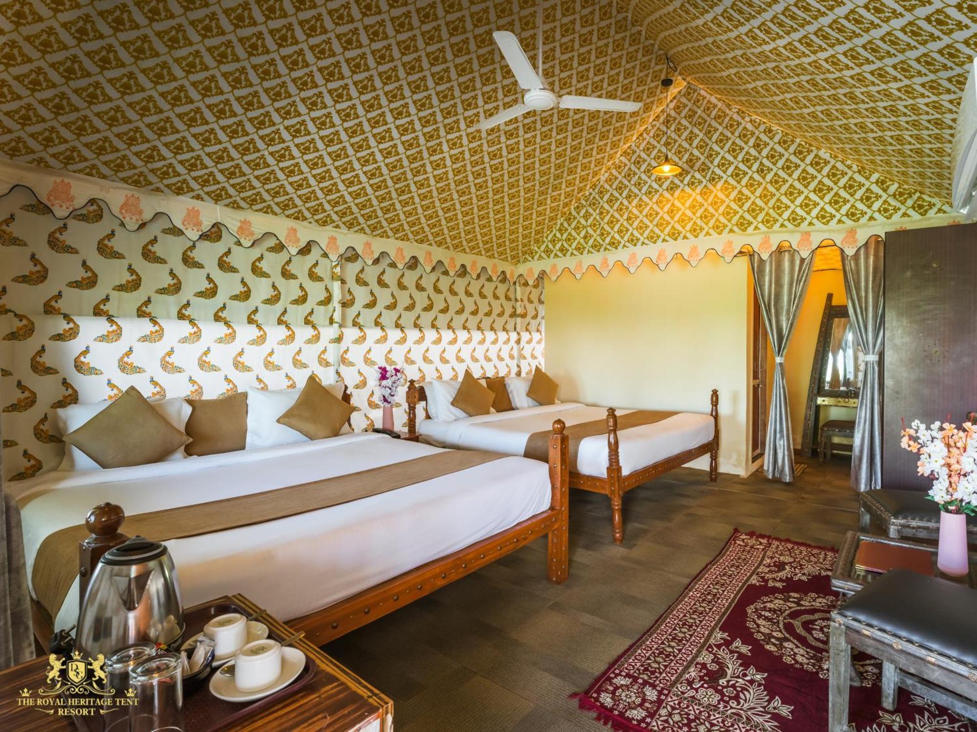 The Royal Heritage Tent Resort- Statue Of Unity Kevadia Dış mekan fotoğraf