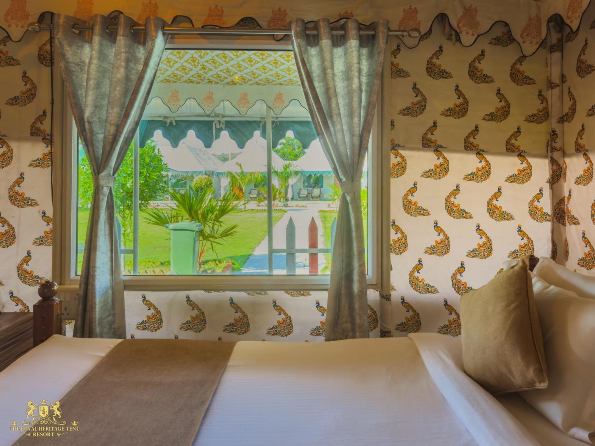 The Royal Heritage Tent Resort- Statue Of Unity Kevadia Dış mekan fotoğraf
