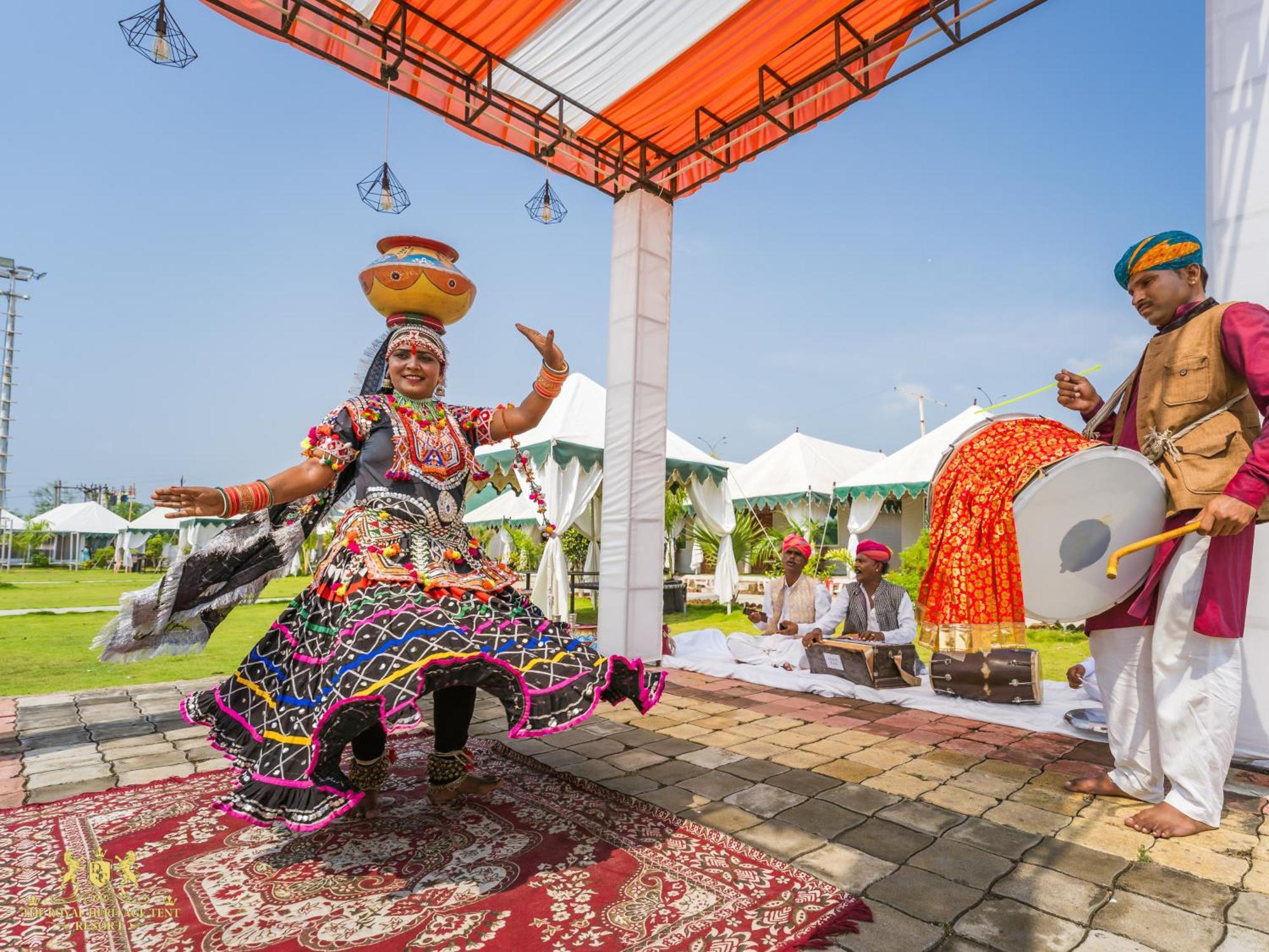 The Royal Heritage Tent Resort- Statue Of Unity Kevadia Dış mekan fotoğraf
